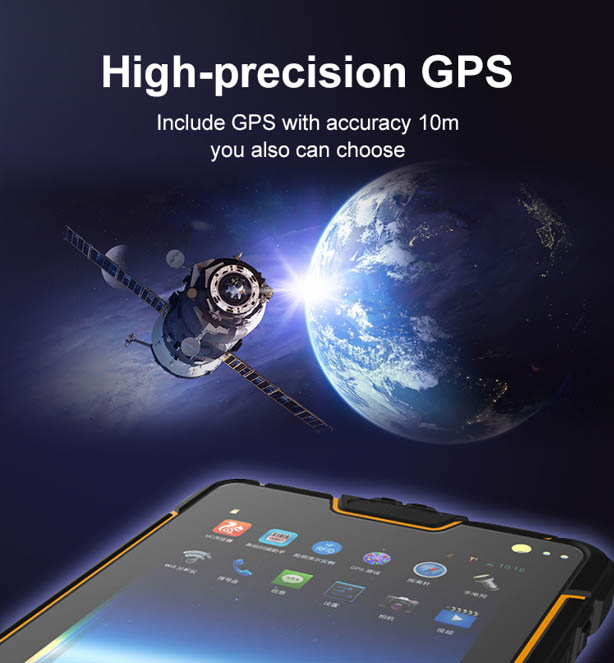 Colector de date robust GPS industrial Scanner de coduri de bare Terminal portabil PDA