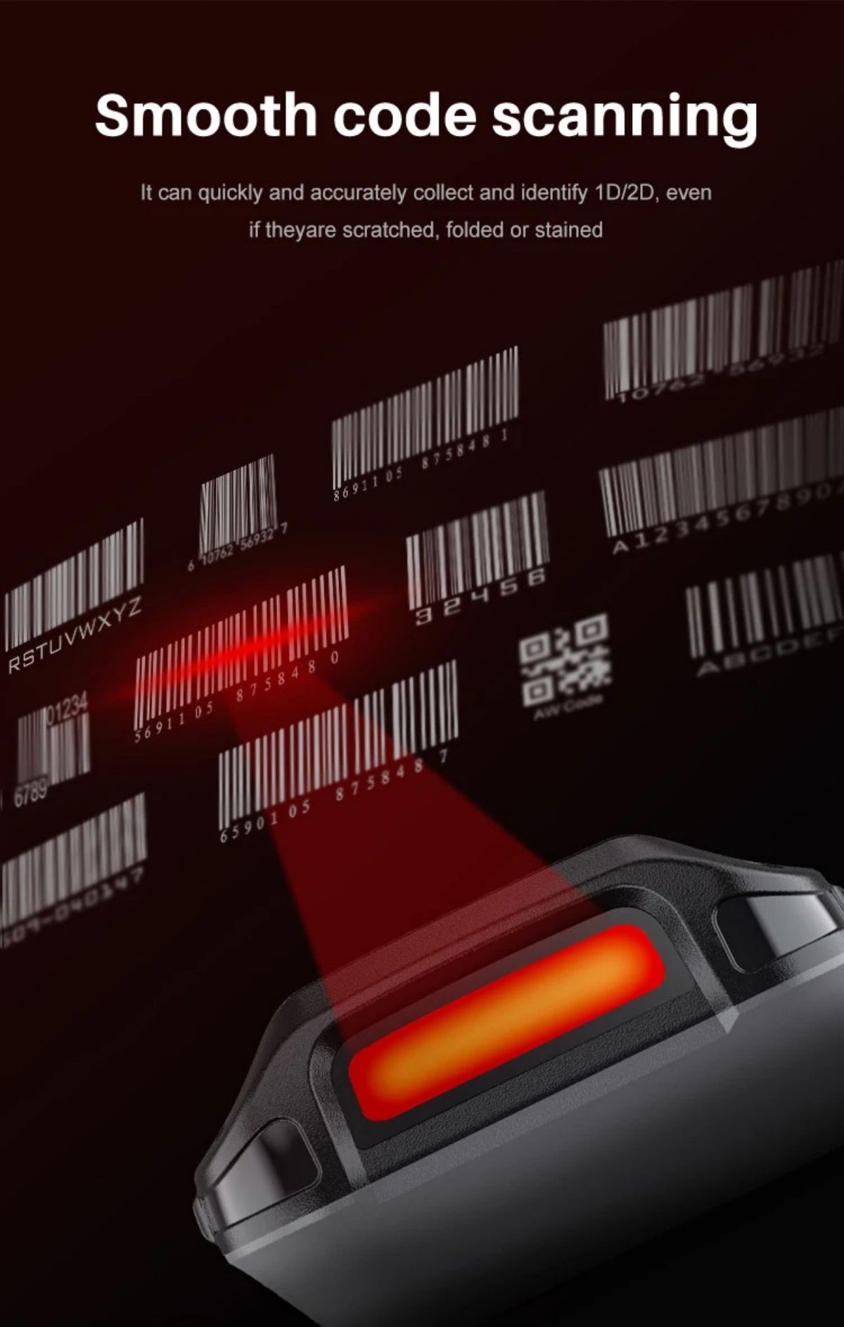 1d 2d barcode scanner