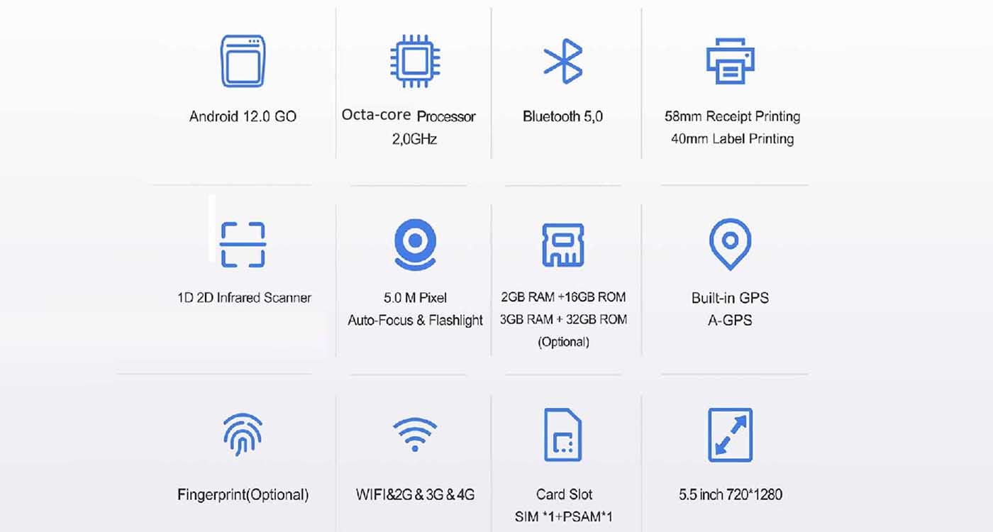 android pos specification 