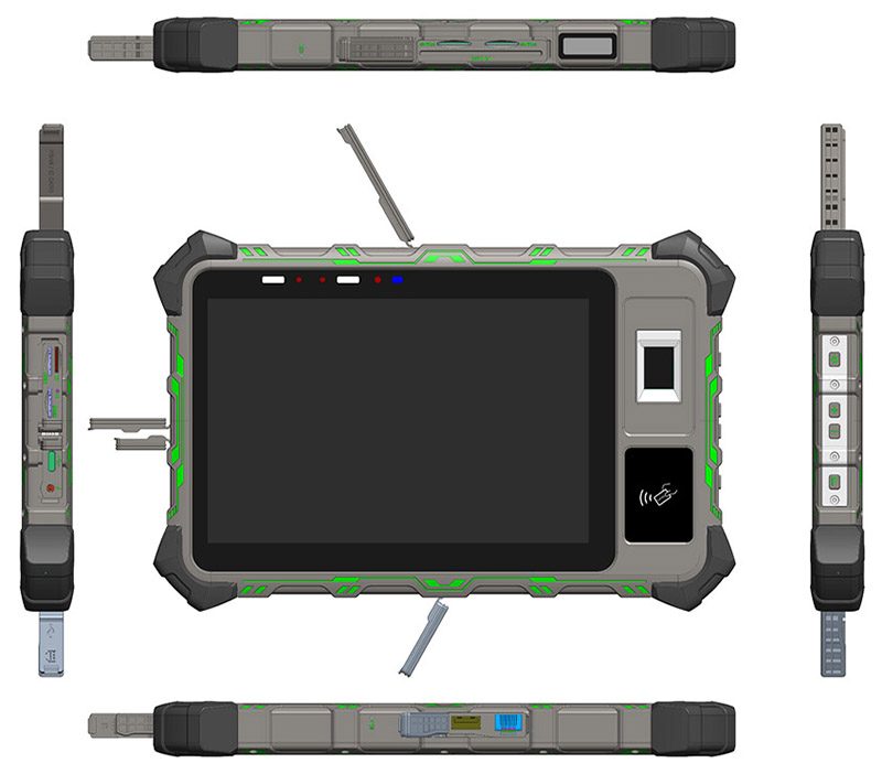 Android UHF Tablet with fingerprint