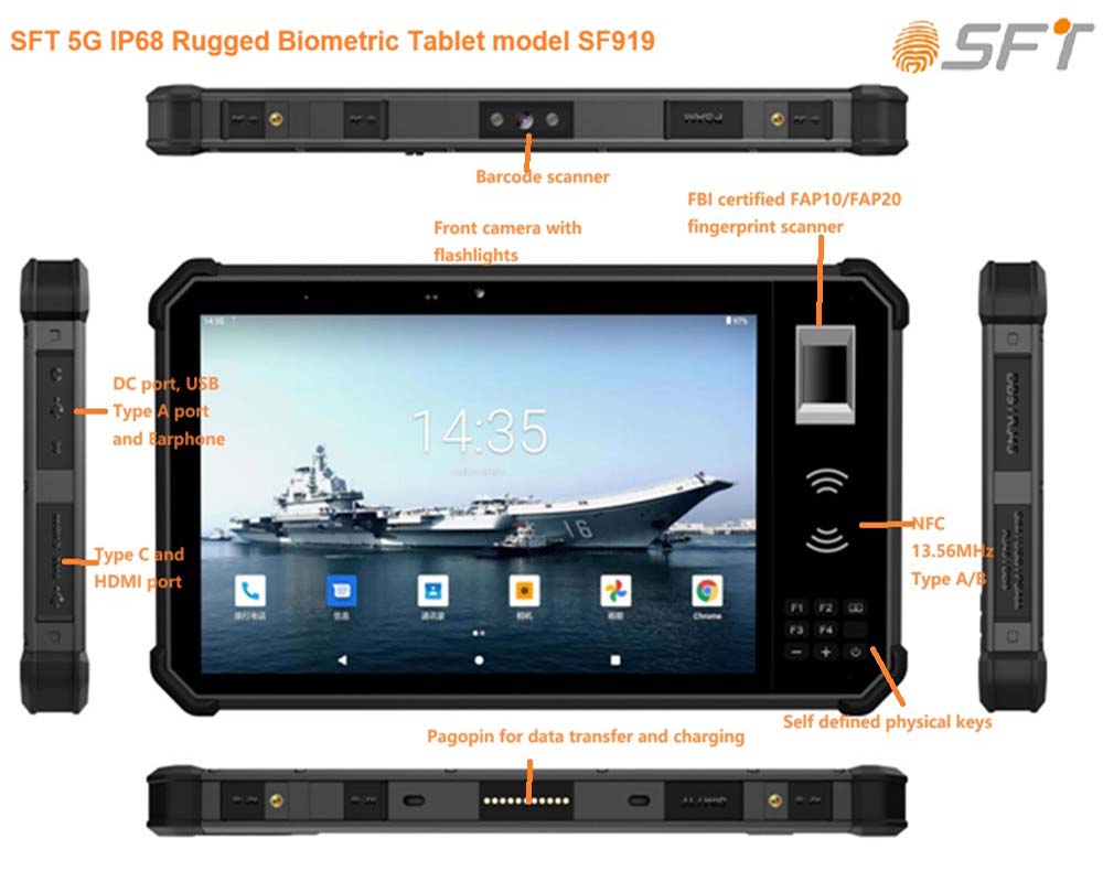 Biometric tablet