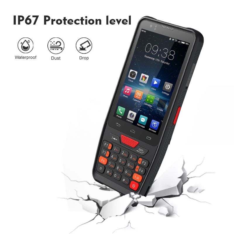 IP67 android terminal ticket system 