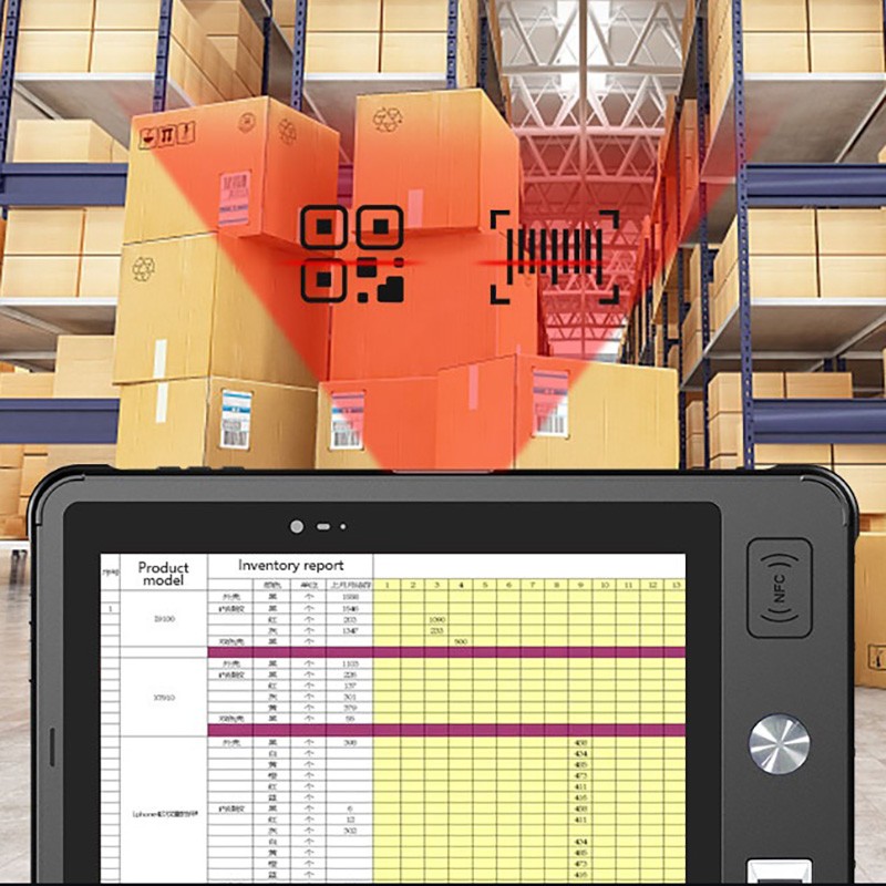 Barcode Scanning Tablet 