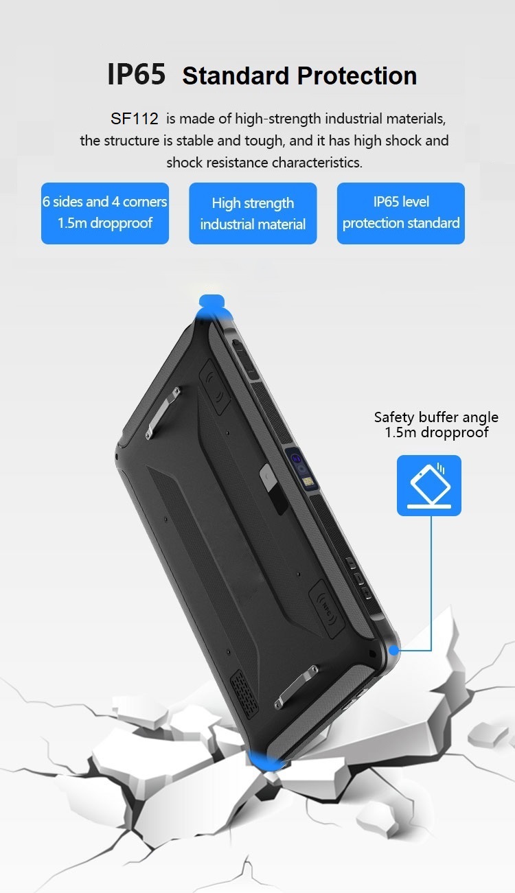  rugged RFID barcode tablet