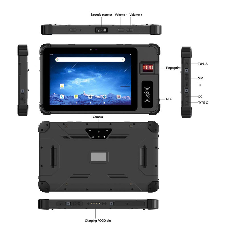 tablet andrind fingerprint